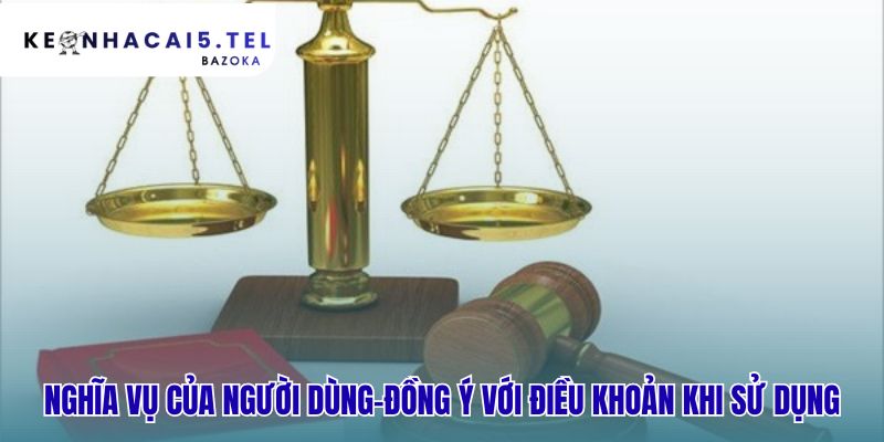 Nghĩa vụ người dùng là chấp thuận miễn trừ trách nhiệm
